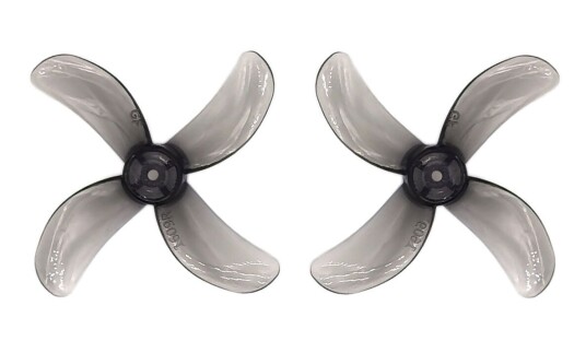 Gemfan 40mm 1609 (1mm) 4-Blade Grey (8)