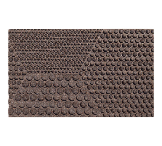 Heymat Hex Soil dørmatte 45x75 cm brun