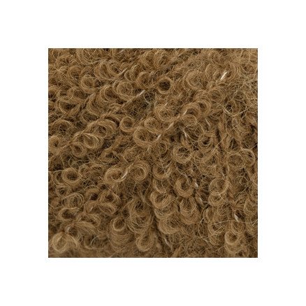 DROPS Alpaca Bouclé Garn Unicolor 8904 Kastanje