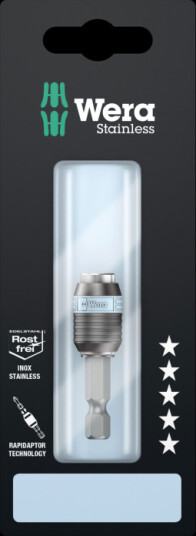 Wera 3888/4/1 K Sb, Rustfritt Stål, Sekskanttange, 25,4 / 4 Mm (1 / 4"), 50 Mm