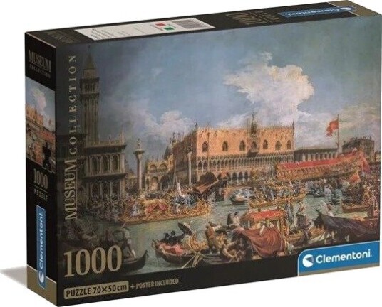 Clementoni Puzzle Other Museum 2023 Canaletto 1000 pieces 2D Puslespill