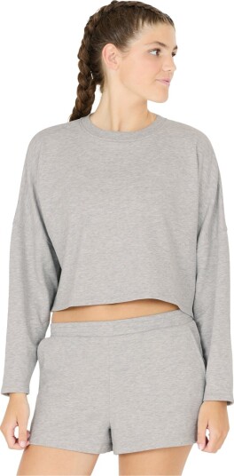 LES’ARCS Clairen Crew Neck Sweatshirt Barn Grå 164