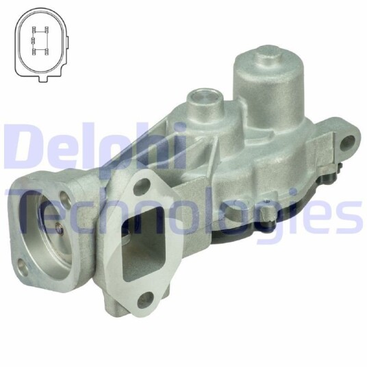 EGR Ventil DELPHI EG10459-12B1