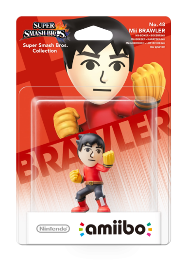 Amiibo - Super Smash Bros - Mii Brawler No 48 Amiibo - Super Smash Bros - Mii Brawler No 48
