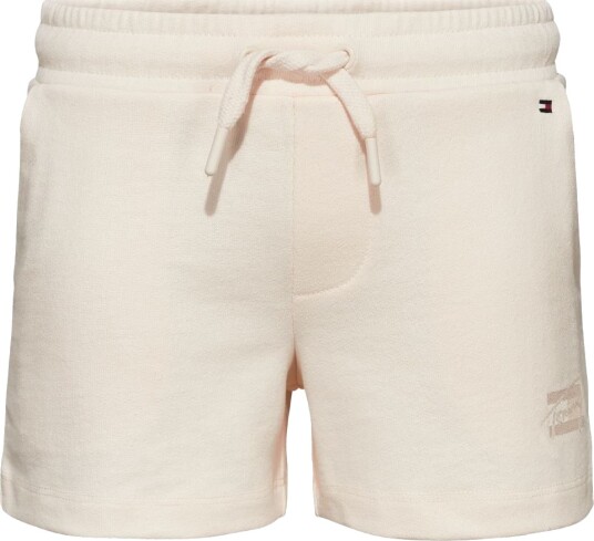 Tommy Hilfiger Shorts Natural Dye Script Ancient White Tommy Hilfiger 8 år 128 Shorts Hvit