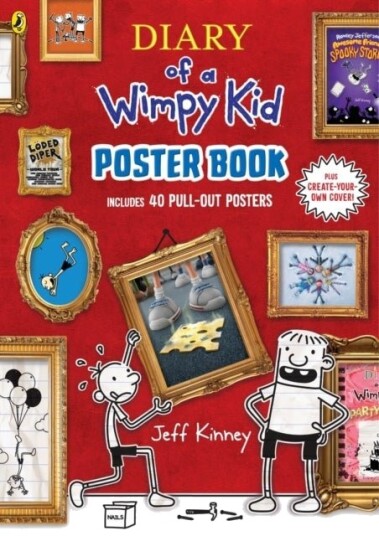 Diary of a Wimpy Kid Poster Book Includes 40 Pull Out Posters