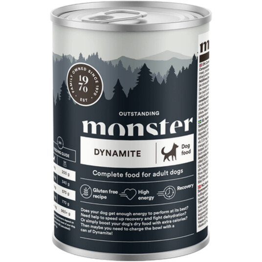 Hundedynamittboks 400 G X 6 Stk.