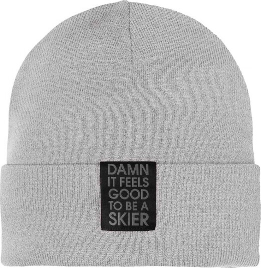 Elevenate Skier Beanie Grey Melange OneSize Elevenate Skier Beanie Grey Melange OneSize