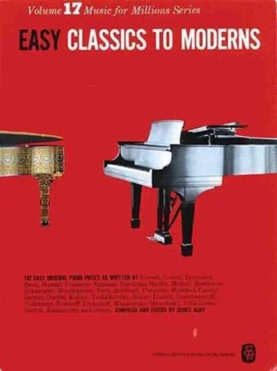 Easy Classics To Moderns (Music For Millions 17) Av Hal Leonard Publishing Corporation Easy Classics To Moderns (Music For Millions 17) Av Hal Leonard Publishing Corporation