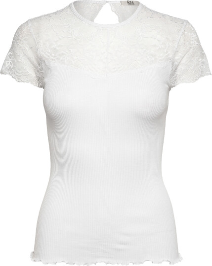 RM By Rosemunde | Rmwbea Lace Heartshape Ss Top | L