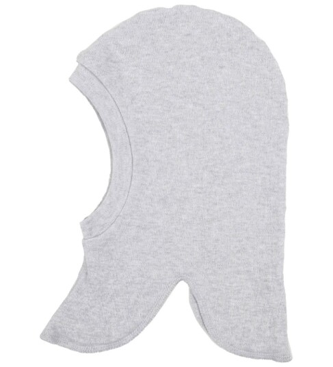 Joha Balaclava 2 lags Bomull Lys grå 48 cm Balaclava dobbel