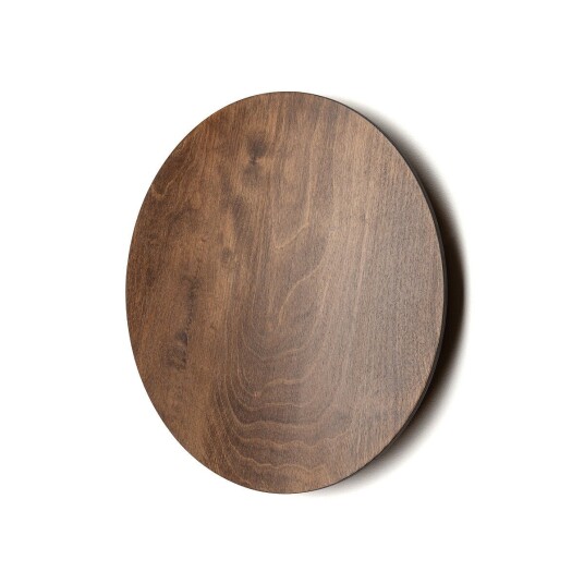 Timber rund vegglampe 35 cm 13W 3000 Kelvin Brun Timber rund vegglampe 35 cm 13W 3000 Kelvin Brun