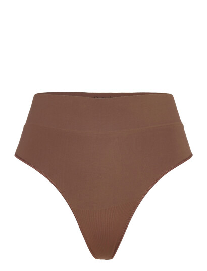 Organic Basics Smooth Thong   Brown   S