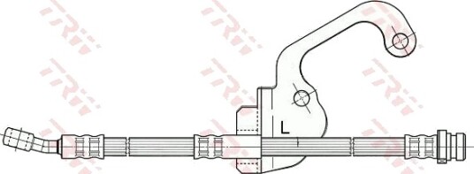 TRW PHD506 Bremseslange