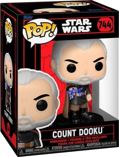 Northix Star Wars Count Dooku Action Figur 6-tommers samleobjekt
