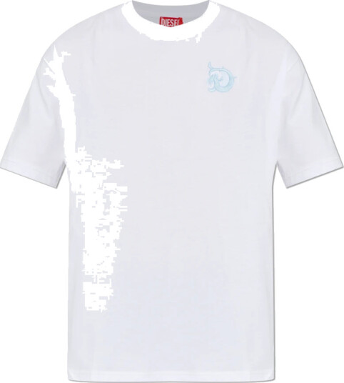 Diesel Herre Topper Hvit L, Diesel Herre Topper Hvit L,