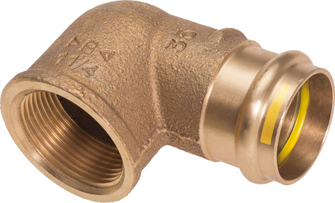 5 stk >B< GASSPRESS RG 22X1/2 BØYET MF