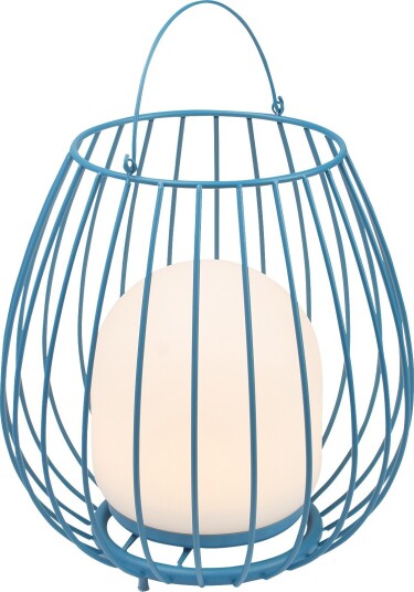 Nordlux Jim To-Go To go oppladbar bordlampe utendørs IP54 - Blå Nordlux Jim To-Go To go oppladbar bordlampe utendørs IP54 - Blå