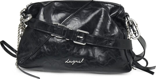 Desigual Bag Gravity Letur BLACK One Size