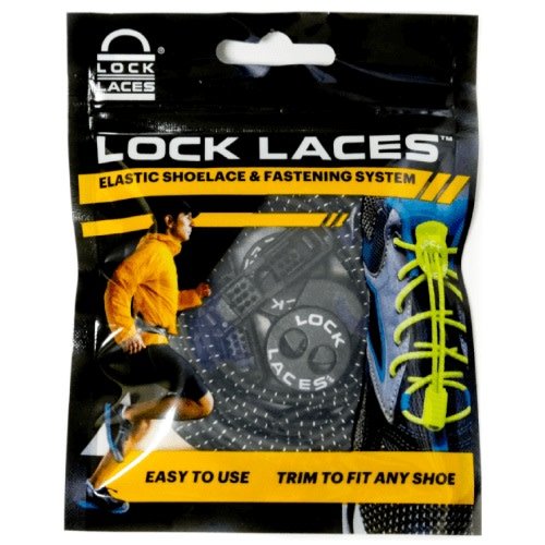Lock Laces No Tie Shoelaces Black OneSize Lock Laces No Tie Shoelaces Black OneSize