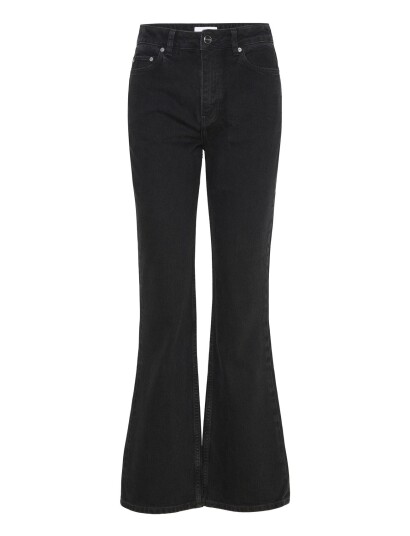 GANNI Betzy Jeans   Black   28W/32L