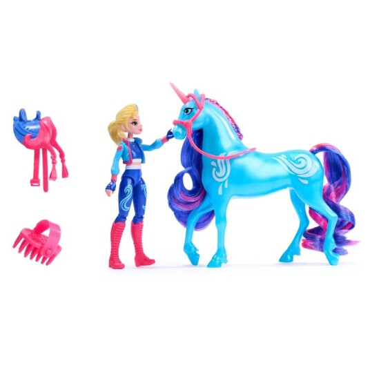 Unicorn Academy Dukke og Enhjørning Isabel og River