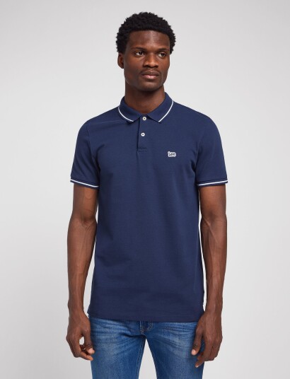 Lee Jeans Pique Polo Blue L Lee Jeans Pique Polo Blue L
