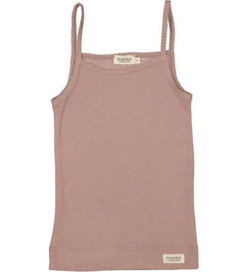 MarMar Undertrøye Ull Pointelle Brent Rose MarMar 9 år 134 Undertrøye Rosa