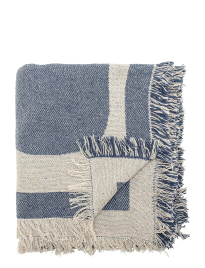 Bloomingville Ethan Throw - Blue - 160X130CM