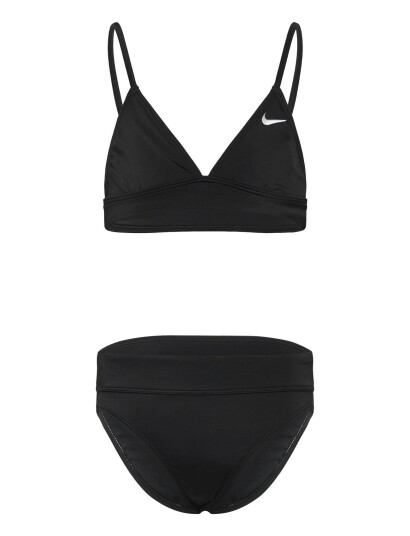 NIKE SWIM Nike Essential Triangle Bikini Set Black 120 130