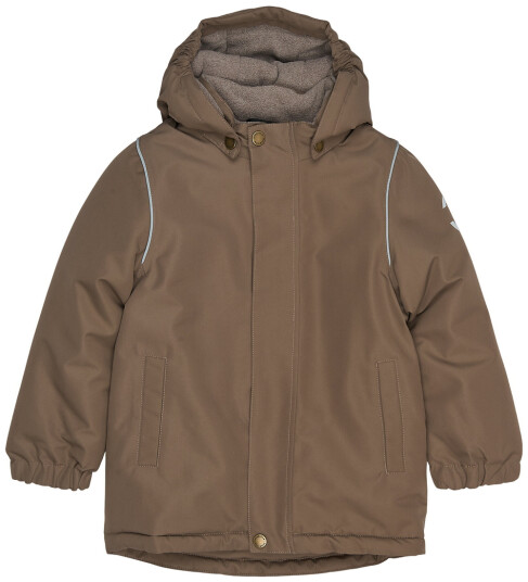 mikk-line Winter Jacket Solid Brown 80 mikk-line Winter Jacket Solid Brown 80