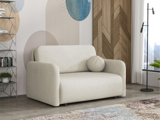 Ajmeri Sovesofa 2 seter i Bouclé Beige Ajmeri Sovesofa 2 seter i Bouclé Beige