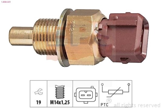 Sensor, motortemperatur EPS 1.830.321