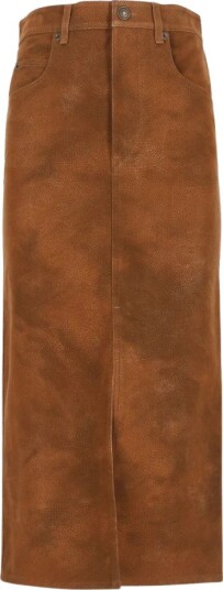 Marant étoile Dame Skjørt Brun S, Marant étoile Dame Skjørt Brun S,