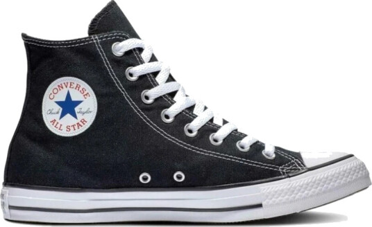 Converse Dame Sko Svart 41 EU,