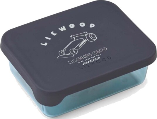 Liewood Ako Snack-Boks I Tritan Race Car/Classic Navy