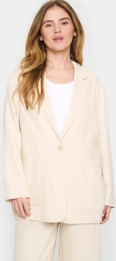 Saint Tropez Estellesz Blazer Cream XL