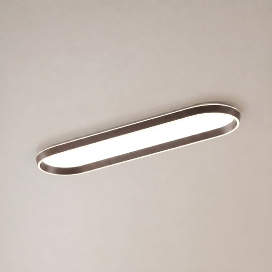 Taklampe Lucande Rylan dimmbar Brun / Rust Stue Metall Moderne 33.7 7 Brun / Rust