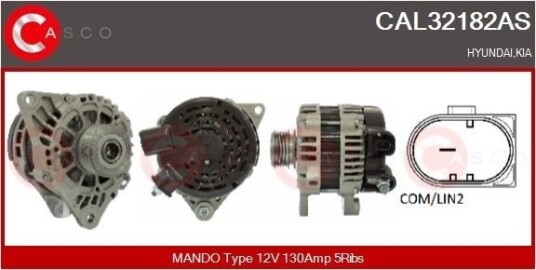 CASCO CAL32182AS Dynamo