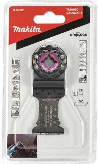 Makita B-69761 Sagblad - Multi Materialer, 32x40mm