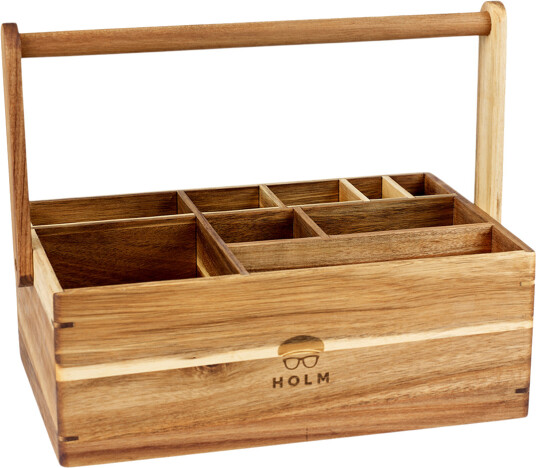 Holm Verktøykasse akasietre 36x22x28 cm Holm Verktøykasse akasietre 36x22x28 cm