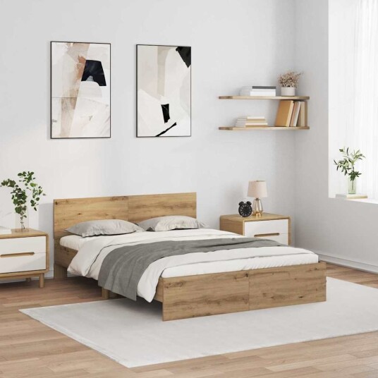  Sengestamme Artisan Eik 140 x 200 cm Konstruert tre