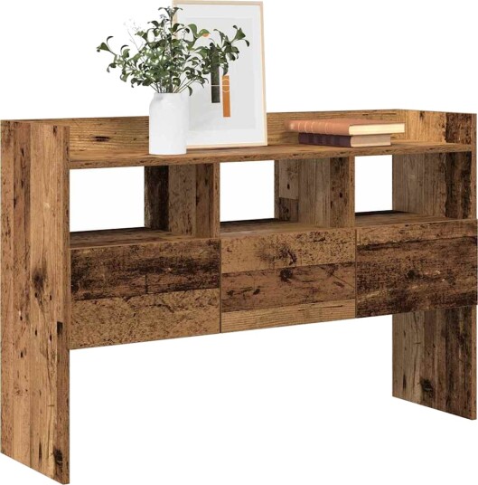 Skjenk gammelt tre 105x30x70 cm konstruert tre 8721158439871