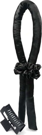 Yuaia Haircare Heatless Curls Kit Satin Black