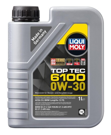 Motorolje LIQUI MOLY TOP TEC 6100 0W30 1L