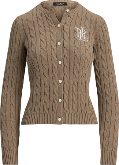 Ralph Lauren Dame Strikkevarer Beige XL,