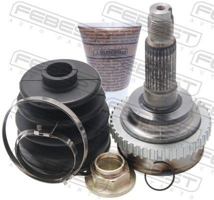 Febest Drivknute drivaksel FEBEST 0510 034A44