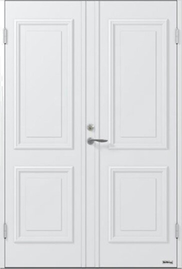 Tofløyet Ytterdør NorDan Venus 834PG BxH: 130x210 cm, Venstre, Hvit NCS S-0502-Y