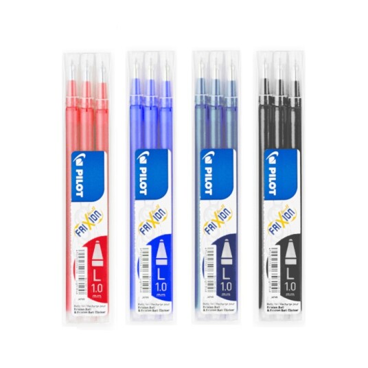 Pilot Refill FriXion 1.0 3-pack Red
