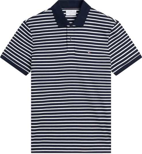 Tommy Hilfiger Soft Touch Interlock Reg Polo Navy XL